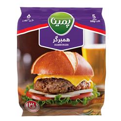 همبرگر 30 درصد گوشت 500 گرمی پمینا