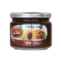 مربا هلو 390 گرمی سحر