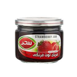 مربا توت فرنگی 390 گرمی سحر