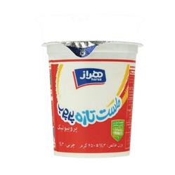 ماست تازه پربیوتیک پرچرب 750 گرمی هراز