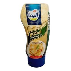 اسکوییز پنیر پارمسان با قارچ 400 گرمی آلیما