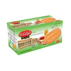 بیسکویت پذیرایی با طعم هل و تزئین کنجد 850 گرمی فرخنده