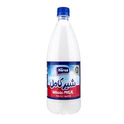 شیر فرا پاستوریزه پرچرب 950 میلی لیتری هراز