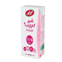 شیر کم چرب پاکتی 200ml کاله