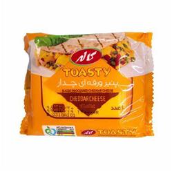 پنیر ورقه ای چدار 10 عددی کاله