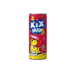 نوشابه گازدار آلبالو  250ml کیکس مکس