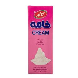 خامه پاکتی 200 گرمی کاله