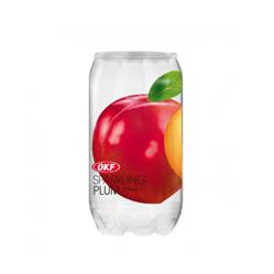 نوشیدنی آب گازدار باطعم آلو 350ml برند OKF