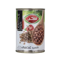 کنسرو عدسی کلید دار 410 گرمی سحر