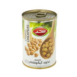 کنسرو نخود آبگوشتی کلید دار 410 گرمی سحر