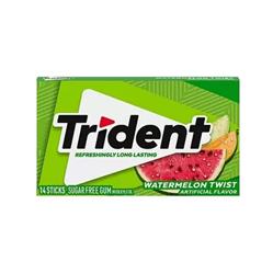 آدامس بدون قند هندوانه و طالبی Trident