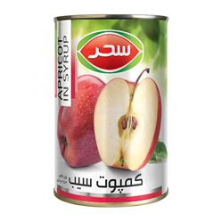 کمپوت سیب کلیددار 400 گرمی سحر