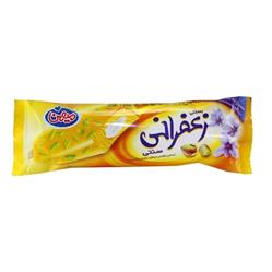بستنی چوبی زعفرانی سنتی 60 گرمی میهن