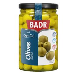 زیتون شور با هسته معمولی 650 گرمی بدر